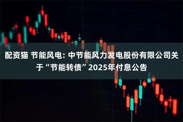 配资猫 节能风电: 中节能风力发电股份有限公司关于“节能转债”2025年付息公告